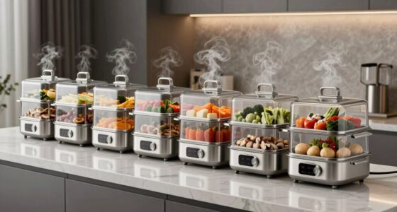 top countertop food steamers