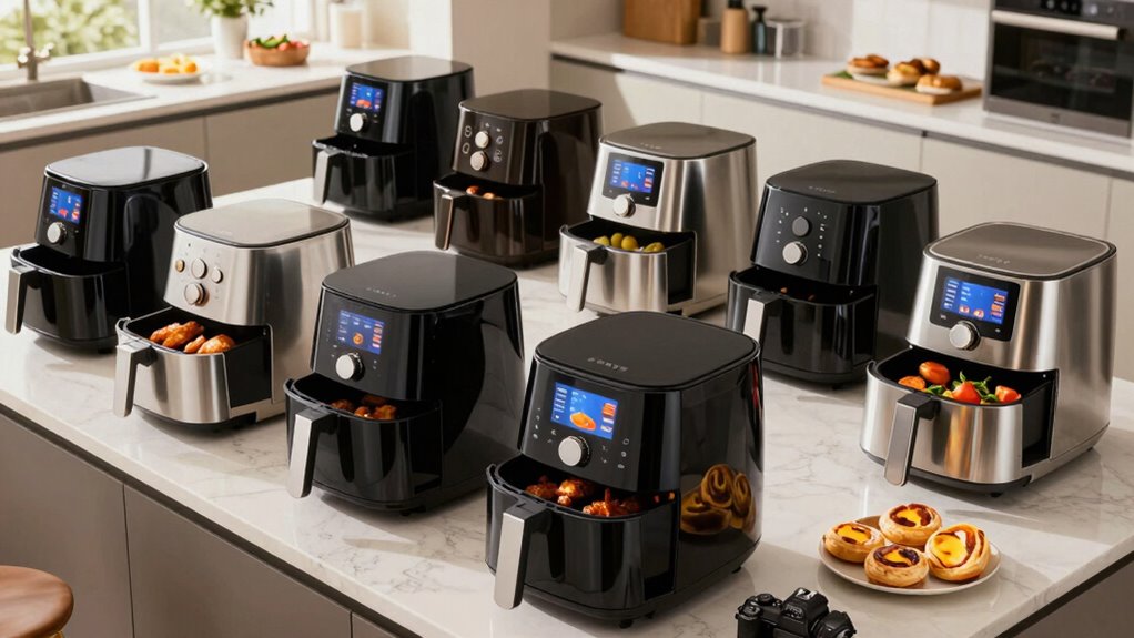top dual zone air fryers
