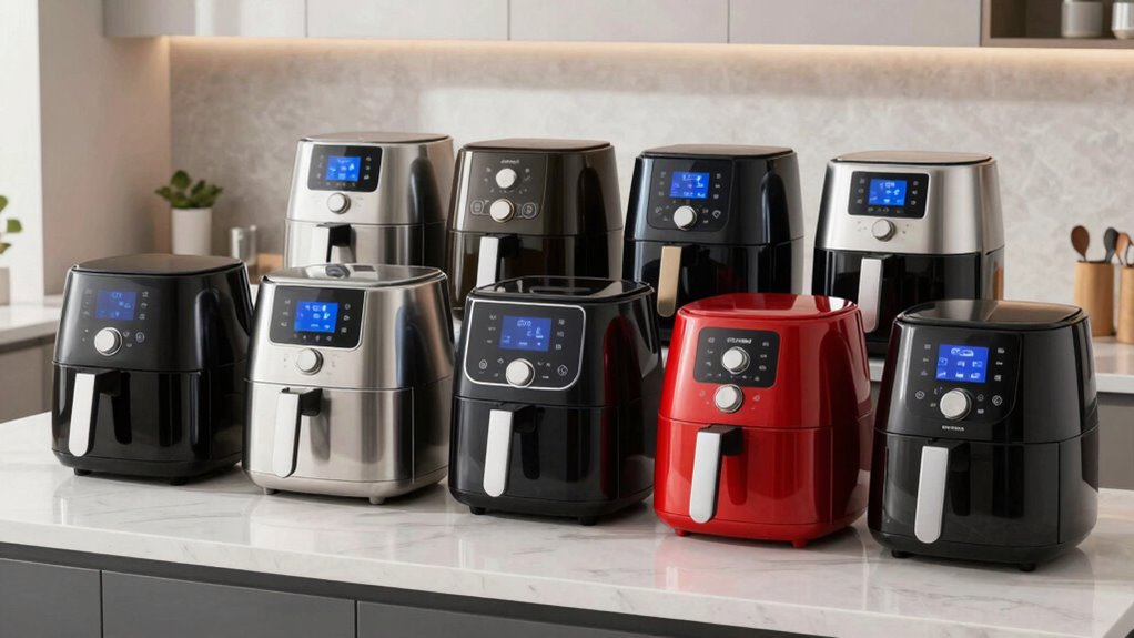 top dual zone air fryers