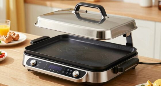 top electric griddles with lids