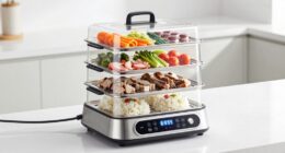 top electric multi tier steamer
