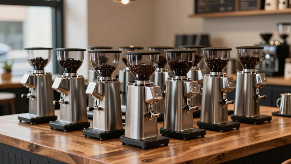 top flat burr coffee grinders