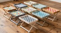 top folding breakfast tray tables