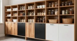 top kitchen pantry cabinets