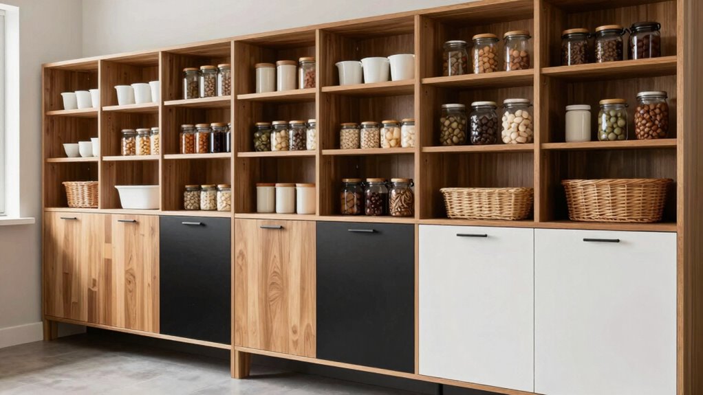 top kitchen pantry cabinets