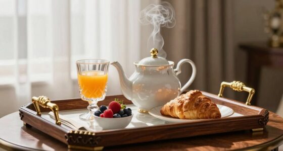 top luxury breakfast tray options
