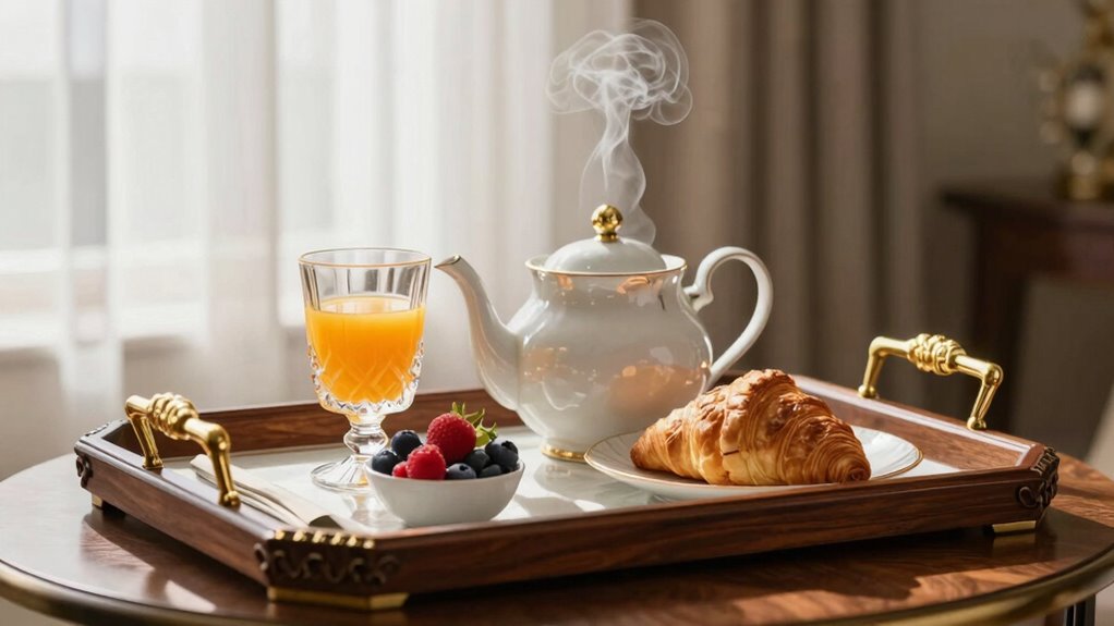 top luxury breakfast tray options