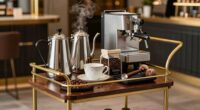 top luxury coffee service carts