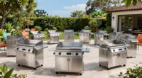 top outdoor griddle stations