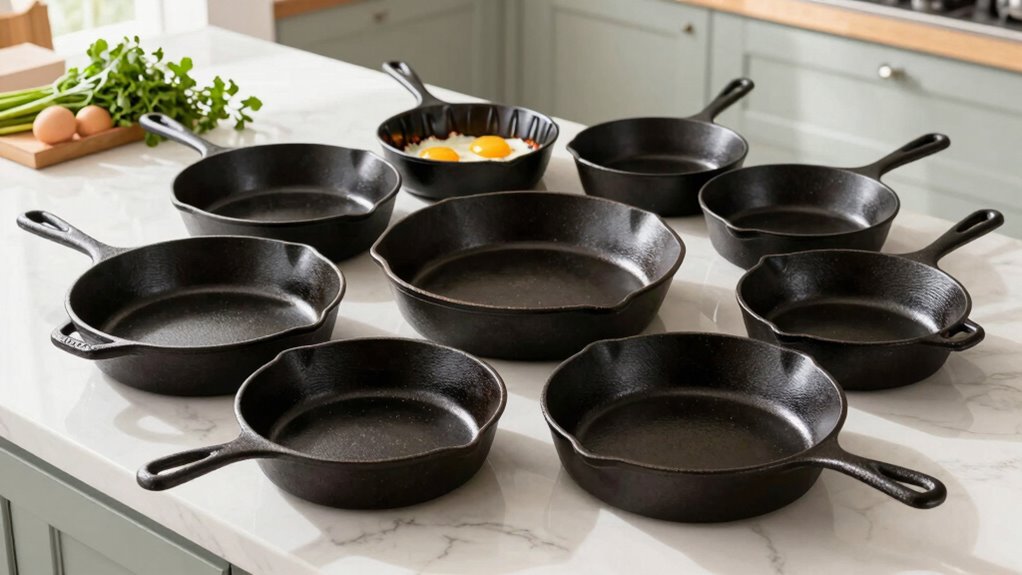 top premium cast iron sets