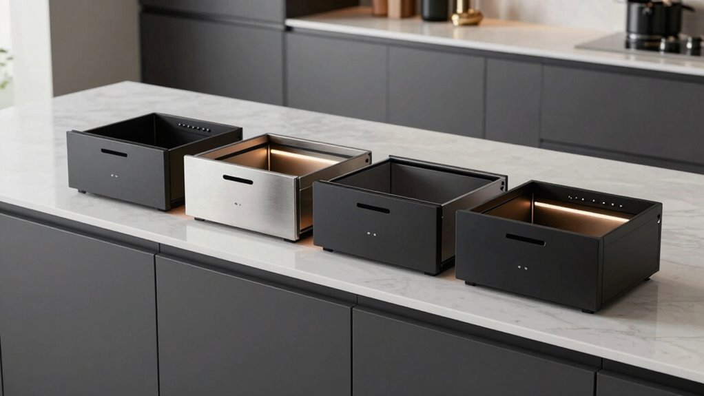 top rated warming drawer countertops