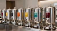 top stainless steel beverage dispensers