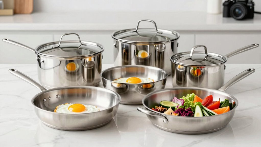 top stainless steel cookware