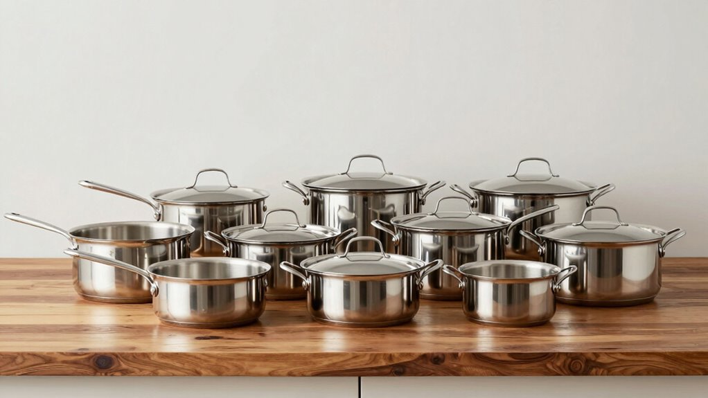 top stainless steel cookware