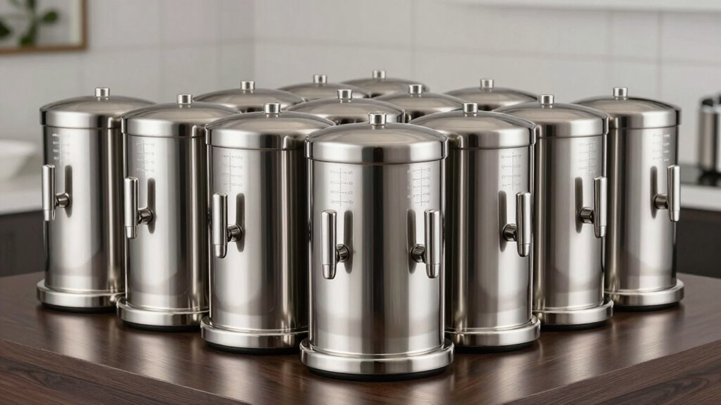 top stainless steel drink dispensers