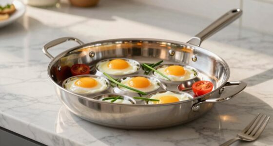 top stainless steel egg poachers
