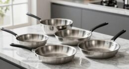 top stainless steel frying sets