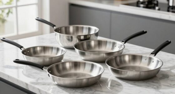 top stainless steel frying sets