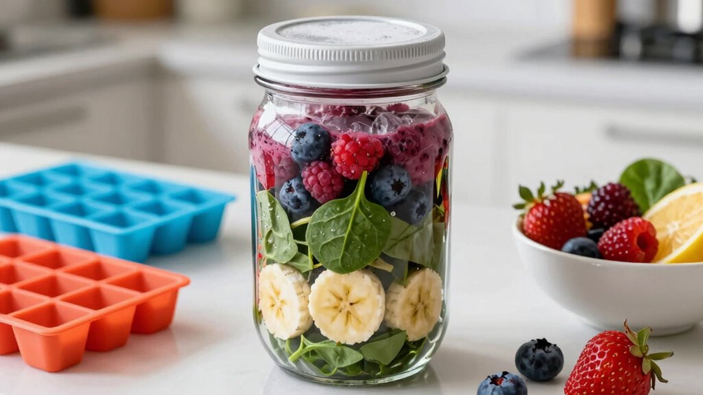 use proper containers and ice