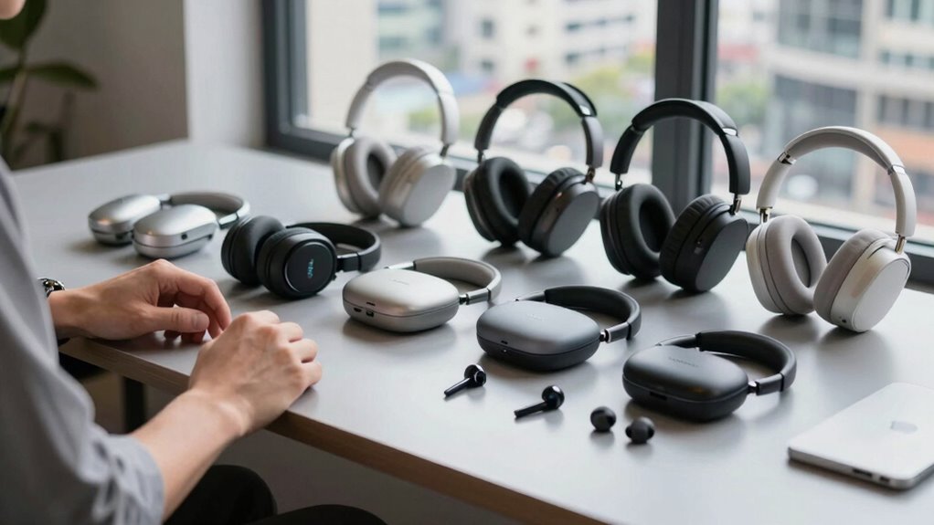 varied travel headphone priorities