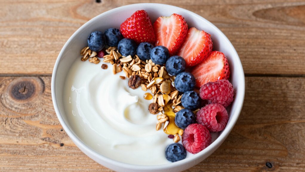 vibrant customizable breakfast presentation