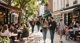accessible areas promote local dining