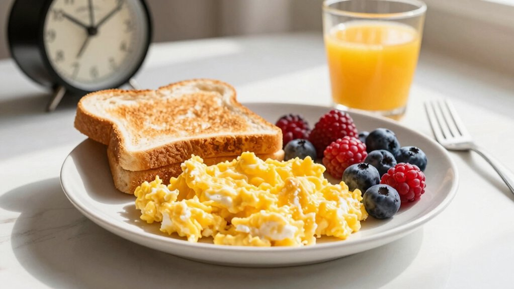 align meals with circadian rhythm