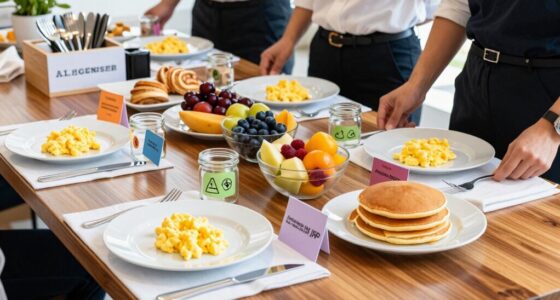 allergy safe breakfast catering