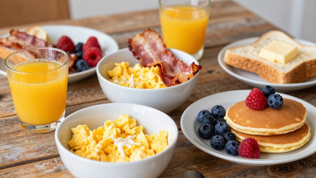 balanced breakfast portion planning