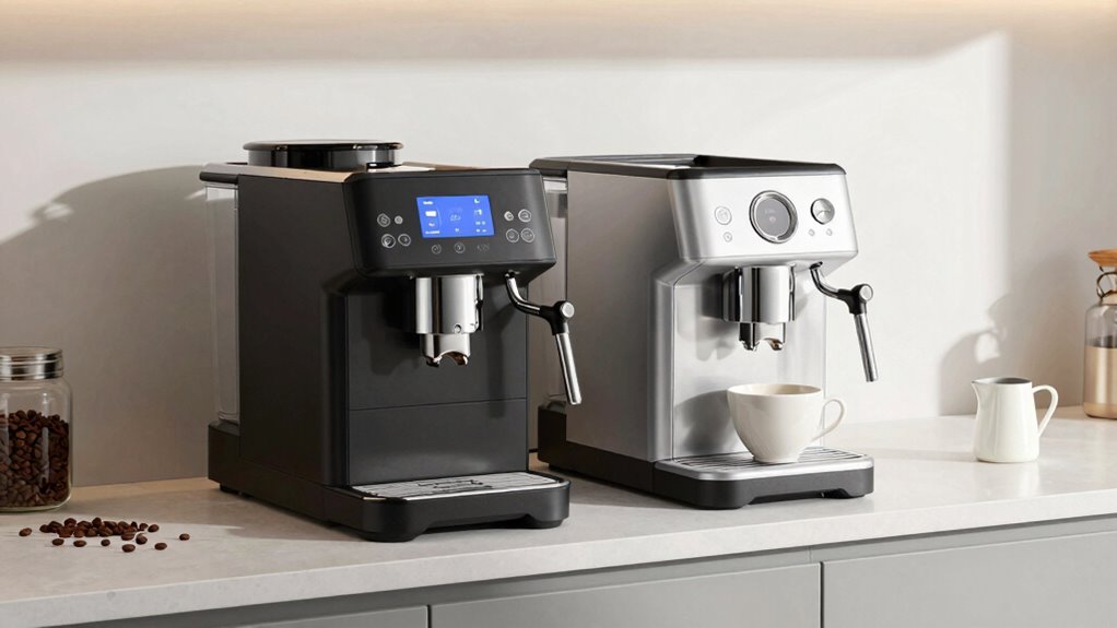 comparing high end espresso machines