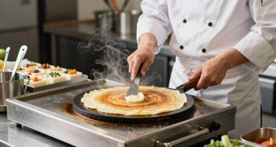 consistent crepe production under pressure