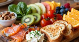 create a delicious breakfast platter