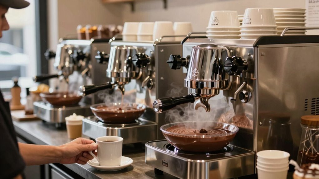 customizable hot chocolate service