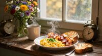 delicious morning meal experience