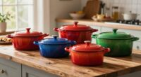 durable enameled cast iron