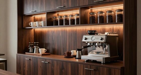 efficient coffee station design