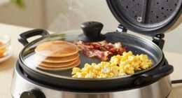 electric griddles with lids