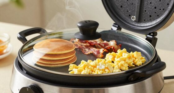 electric griddles with lids