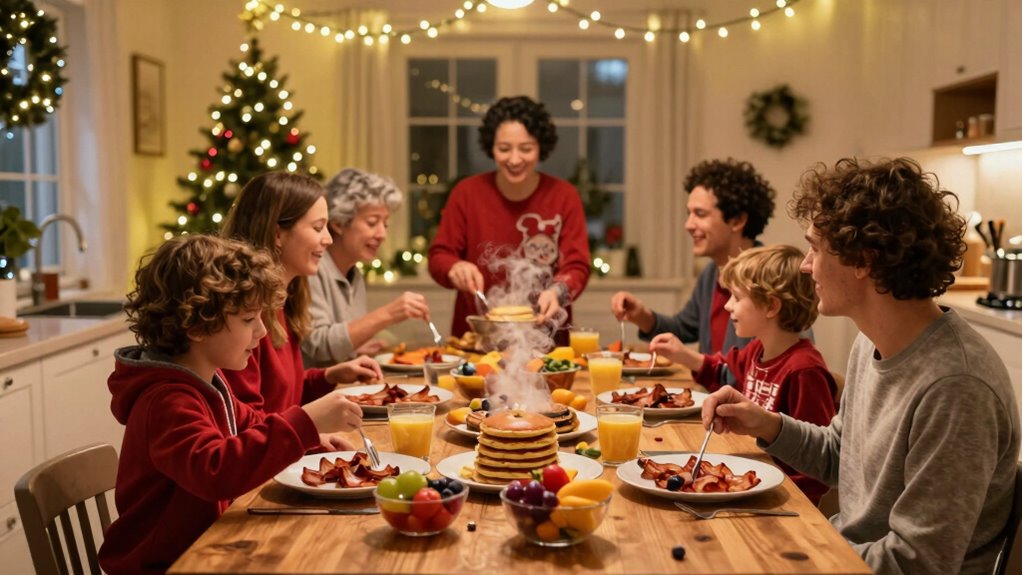 festive eco friendly holiday brunch