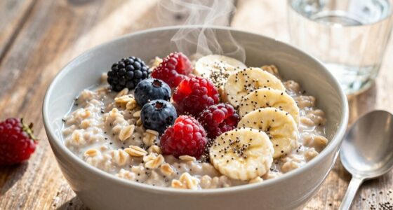 fiber enhances morning digestion