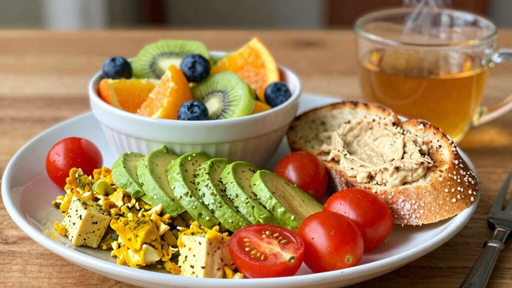 filling vegetarian breakfast ideas