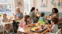 finding family friendly breakfast spots