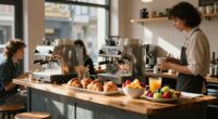 first impressions at breakfast