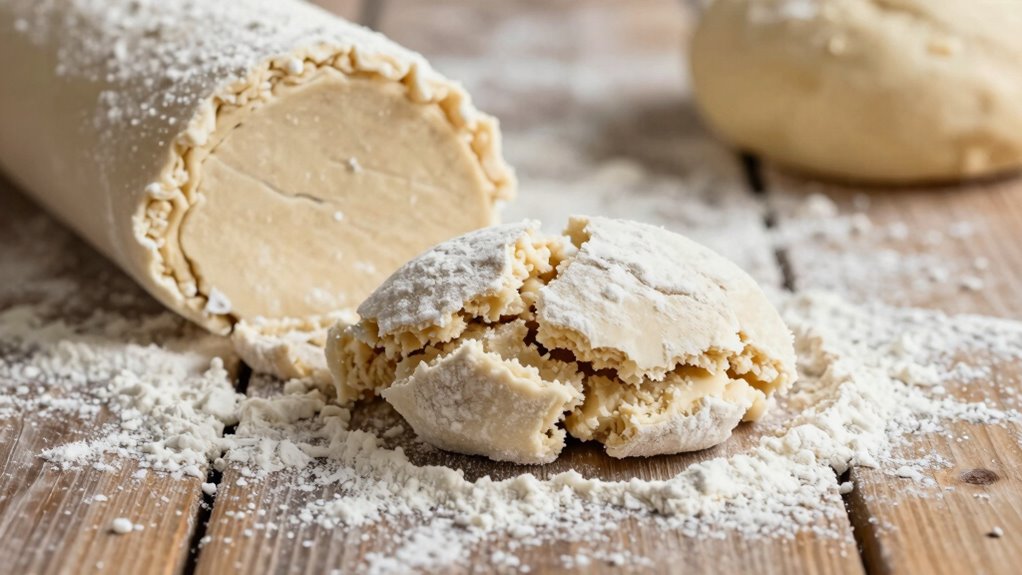 handle dough gently chill