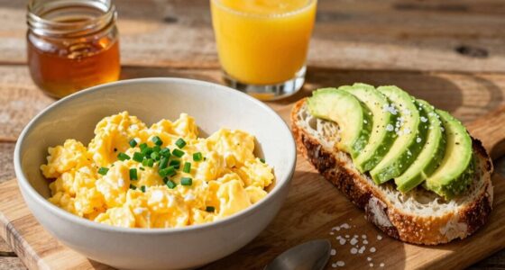 healthy fast morning options