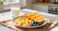 healthy morning meal planning