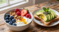 healthy satisfying morning choices