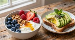 healthy satisfying morning choices