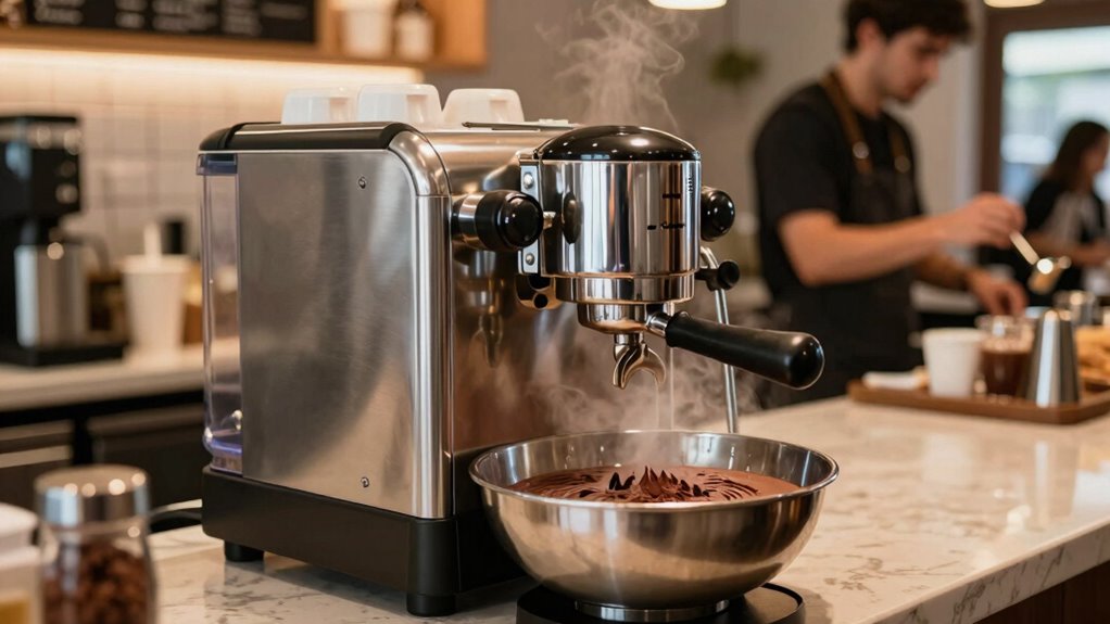 hot chocolate machine placement