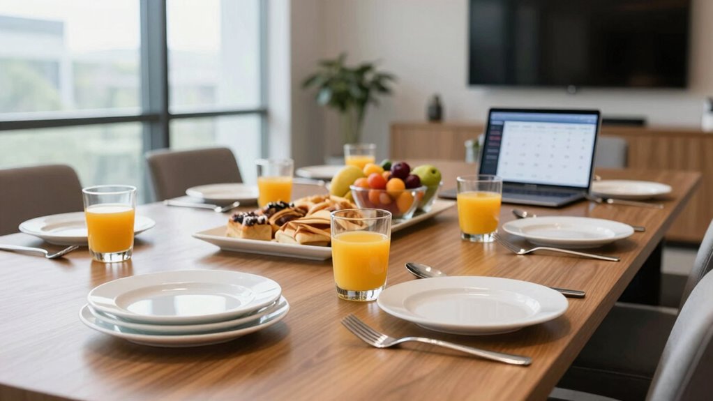 important office breakfast considerations